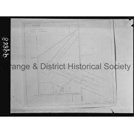 Copy plan of section of Orange Aerodrome