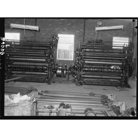 Installing the new printing press at the Central Western Daily