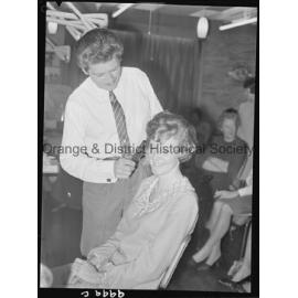 Hair stylist visits Orange