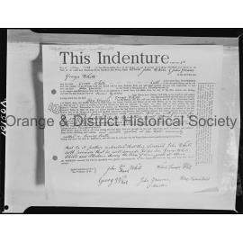 Copy, Apprentice contract from 1789