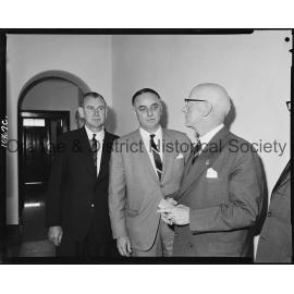 Court House renovations, opened with commemorative plaque