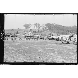 Light aircraft used for firefighting