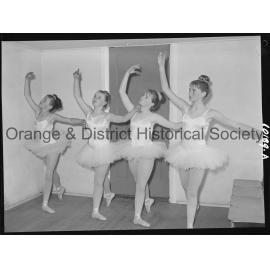 Fifth grade Ballet students