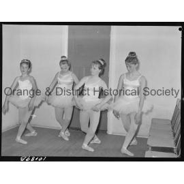 Fifth grade Ballet students