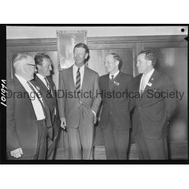 HMAS Voyager Captain's visit to Orange