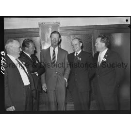 HMAS Voyager Captain's visit to Orange