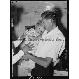 Anti-polio injections