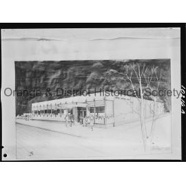 Artist impression of Central Western Daily building