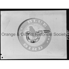 Blue bird emblem, copy for Jim Lovick