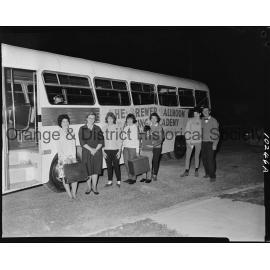 Dancing Academy tour bus 