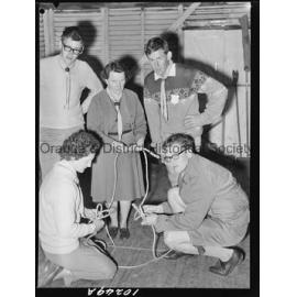 Scouters attended indoor training