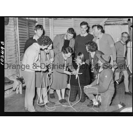 Scouters attended indoor training