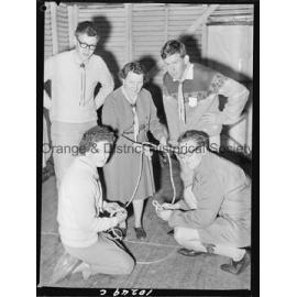 Scouters attended indoor training