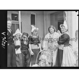 Visitors to the Black Tulip Farm