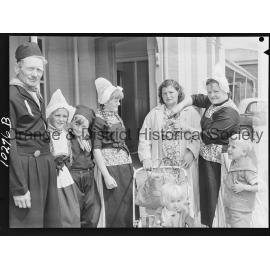 Visitors to the Black Tulip Farm