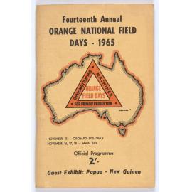 Orange National Field Days 1965