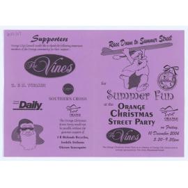 Orange Christmas Street Party 2004