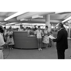 Library opens without fanfare