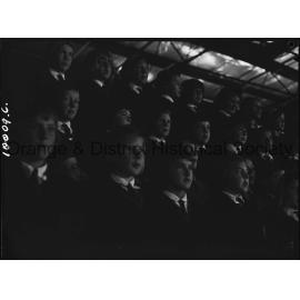 School choir dress rehearsal