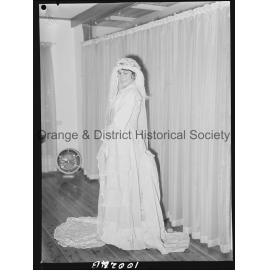 Vintage wedding gown parade