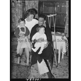 Rail accident victim