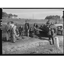 Tree planting at Millthorpe