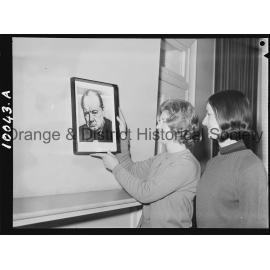 Portrait of Sir Winston Churchill