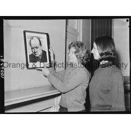 Portrait of Sir Winston Churchill