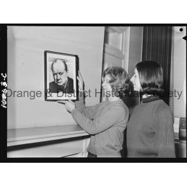 Portrait of Sir Winston Churchill