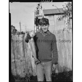 Peter Martin with trout