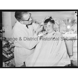 Children's day at the barber shop