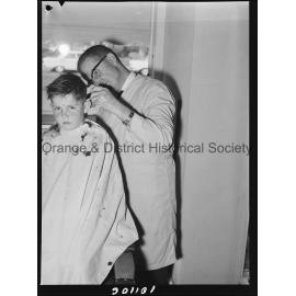 Children's day at the barber shop