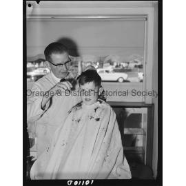 Children's day at the barber shop