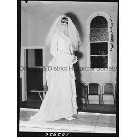 Vintage wedding gown parade