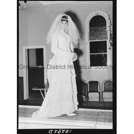 Vintage wedding gown parade