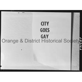 Copy City Goes Gay sign