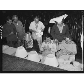 Preparations for the Bloomfield Hospital fete