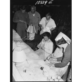 Preparations for the Bloomfield Hospital fete