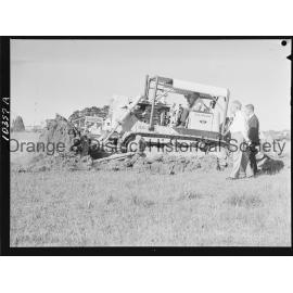 Sporting fields at aerodrome