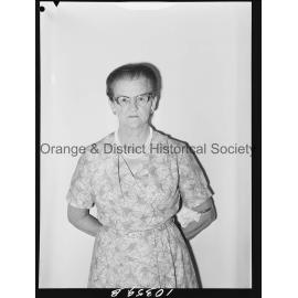 Passport photo Mrs D E Brozk