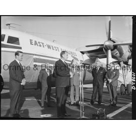 New plane christened