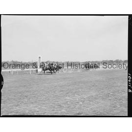 Orange race finishes