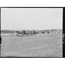 Orange race finishes