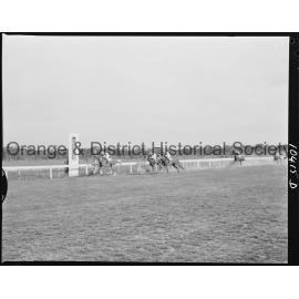 Orange race finishes