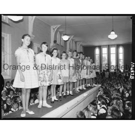 Mannequin parade at Orange Public School