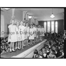 Mannequin parade at Orange Public School