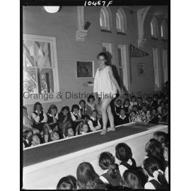 Mannequin parade at Orange Public School