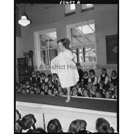 Mannequin parade at Orange Public School