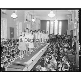 Mannequin parade at Orange Public School