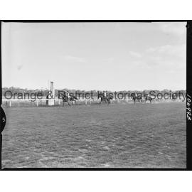 Orange race finishes